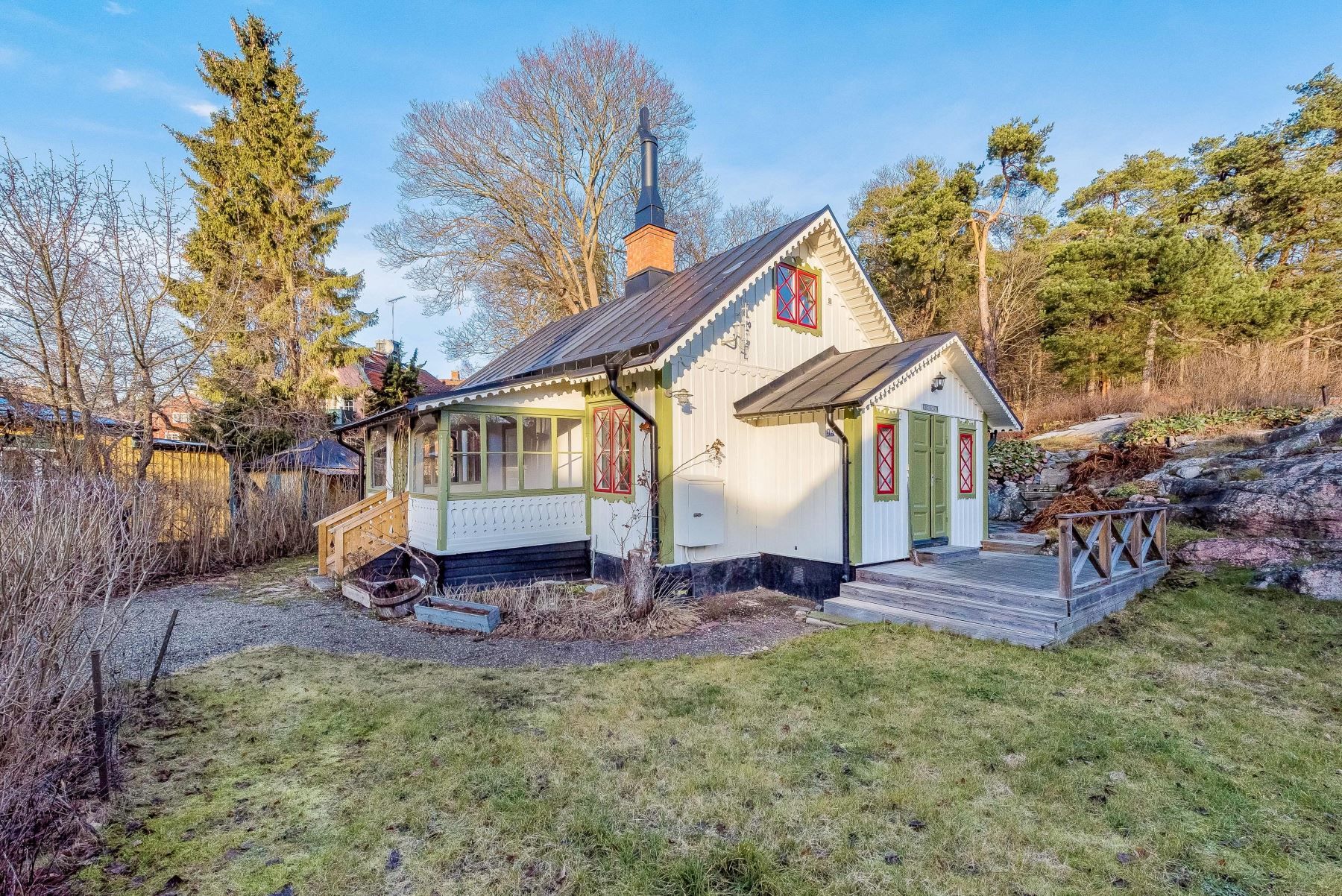 Villa Alphyddan, ett stenkast från Mälaren